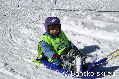 Bansko ski children school